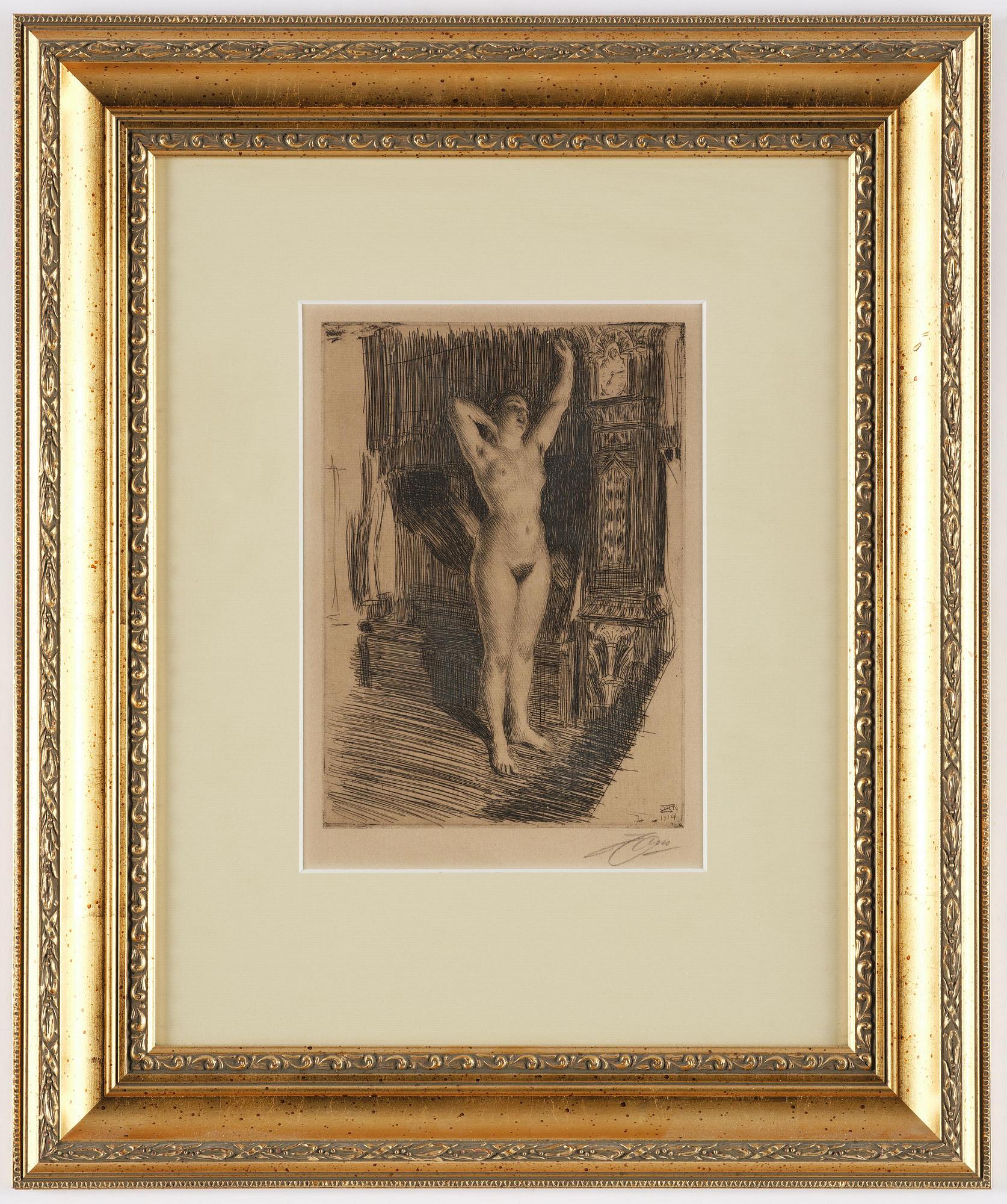 Anders Zorn, "Tidigt".