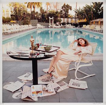 814. Terry O'Neill, "Faye Dunaway, Hollywood, 1977".
