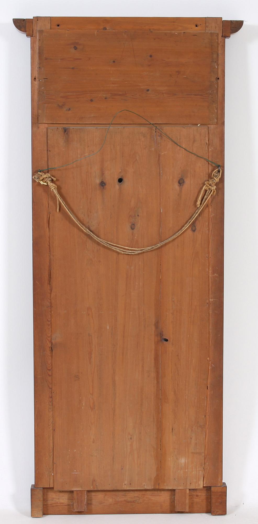 SPEGEL, senempire samt KONSOLBORD, nyrokoko, 1800-talets mitt.