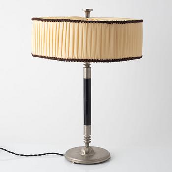 Harald Notini, bordslampa, modell "6983", Arvid Böhlmarks Lampfabrik, 1930-tal.