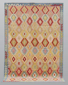 A carpet, Kilim, 297 x 205 cm.