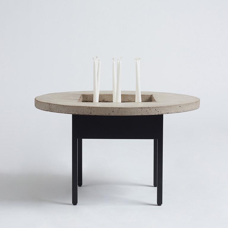 Jonas Bohlin, a 'Concrete Jungle' table, ed. 27/100, Källemo, post 2007.