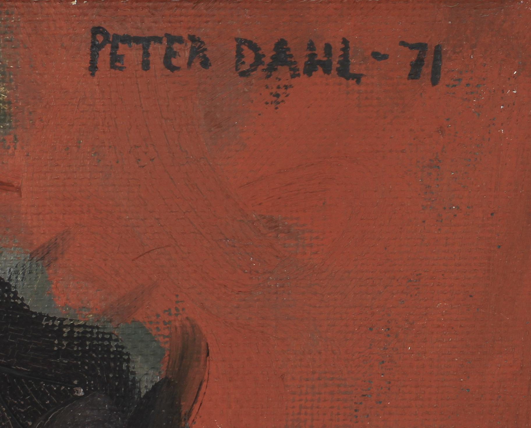 PETER DAHL, olja på duk, sign o dat -71.
