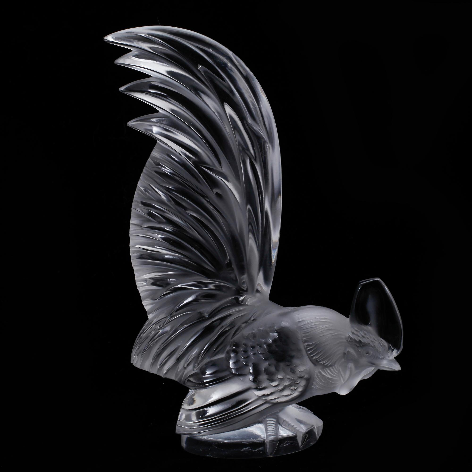 FIGURIN, glas, Lalique.