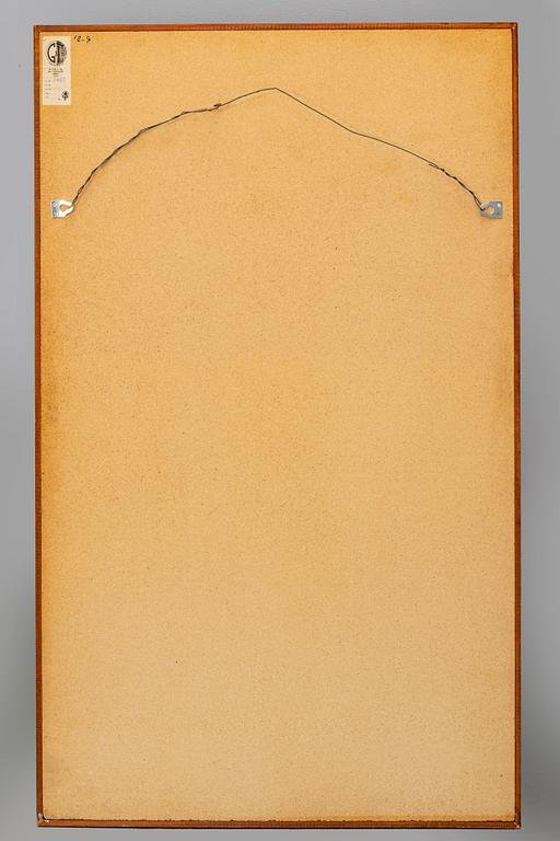 A G&T Hovmanstorp 1950/60s mahogany mirror.