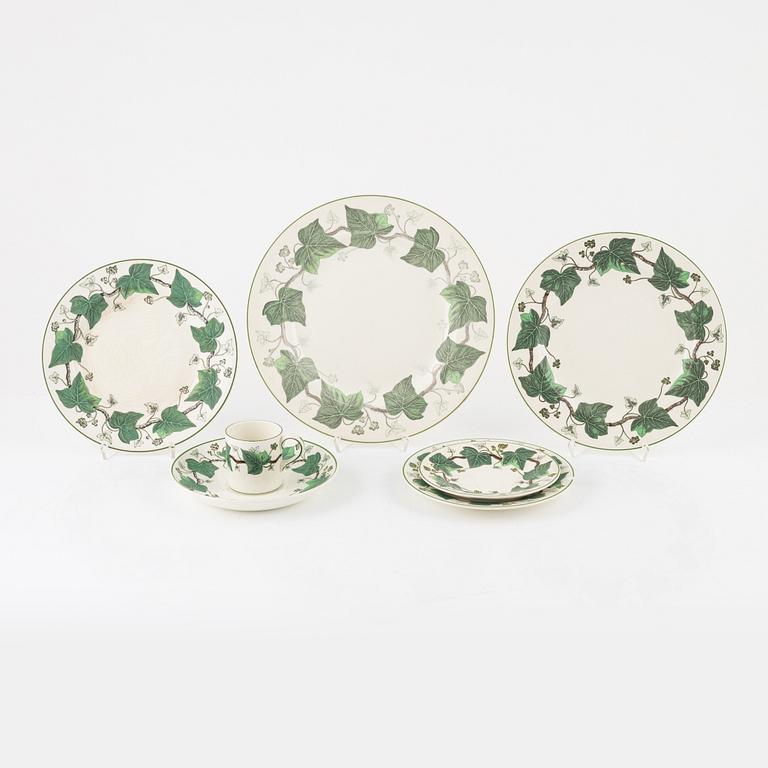 A 59-piece 'Napoleon Ivy' dinner service, Wedgwood, England.