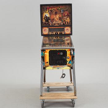 a Indiana Jones pinball-game by Williams USA 1990's.