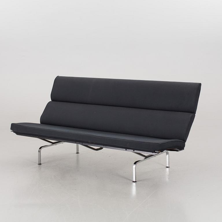 CHARLES & RAY EAMES a 1999 Vitra "Compact sofa".