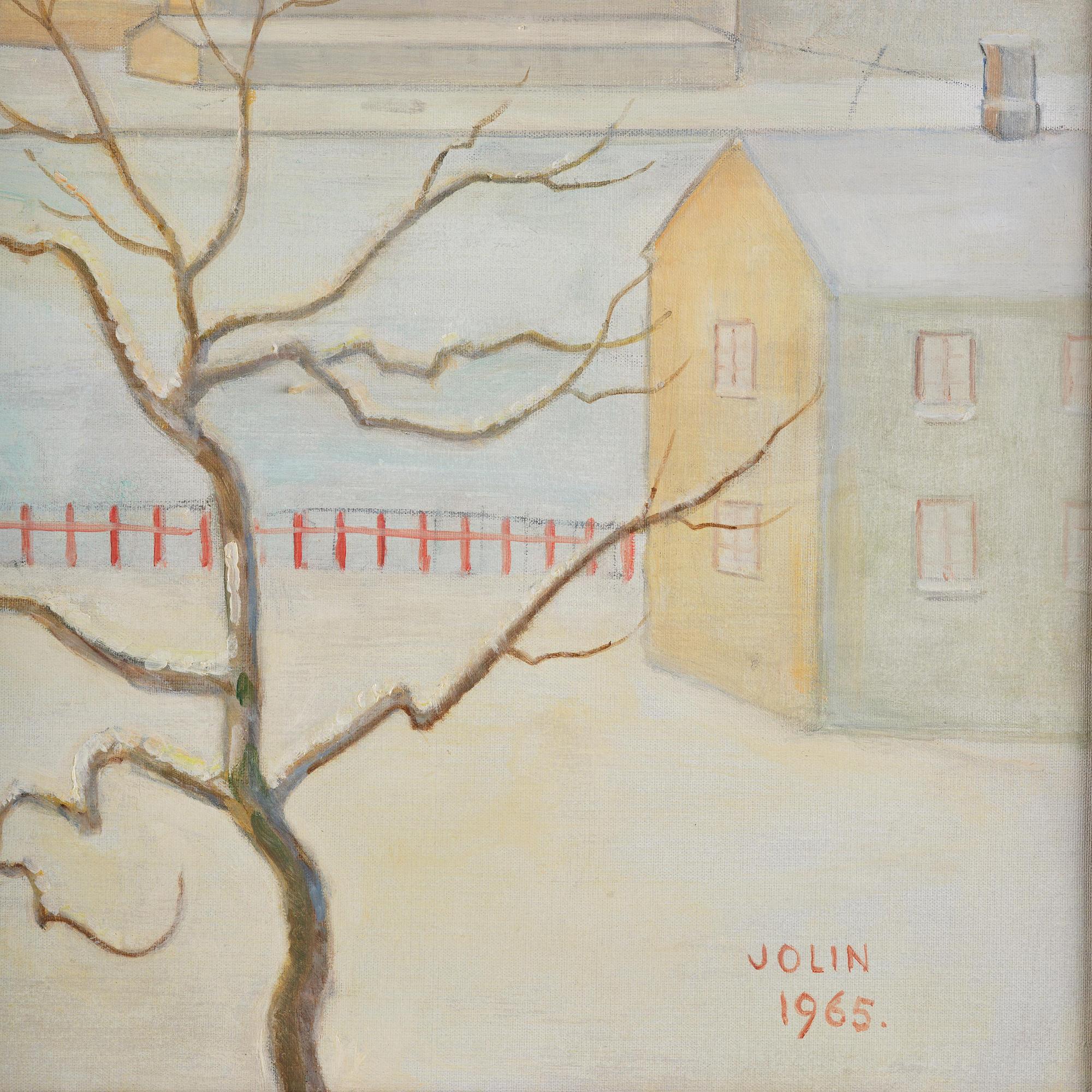 Einar Jolin, Vy mot Riddarholmen.