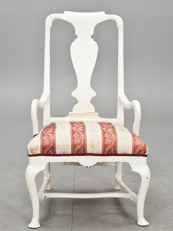 KARMSTOL, Rokoko, 1700-talets andra hälft.