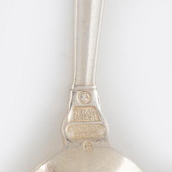 Bestick, 95 delar, sterling silver, "Royal Danish" ,The International Silver Company (1898–1983), Meridan, Connecticut.