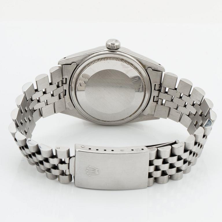 ROLEX, Datejust, "White Buckley Dial".