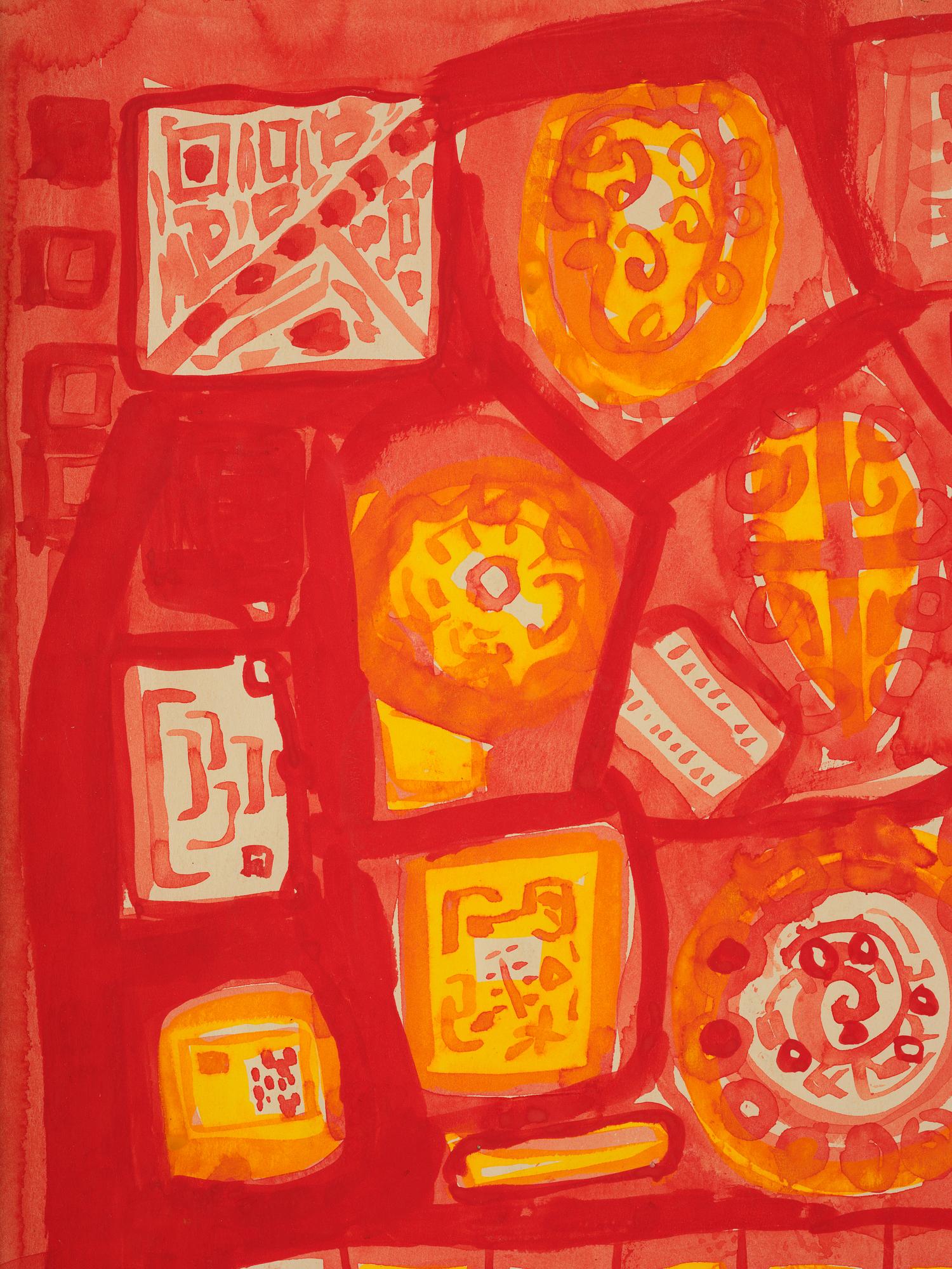 Olivier Herdies, "Röd stad I".