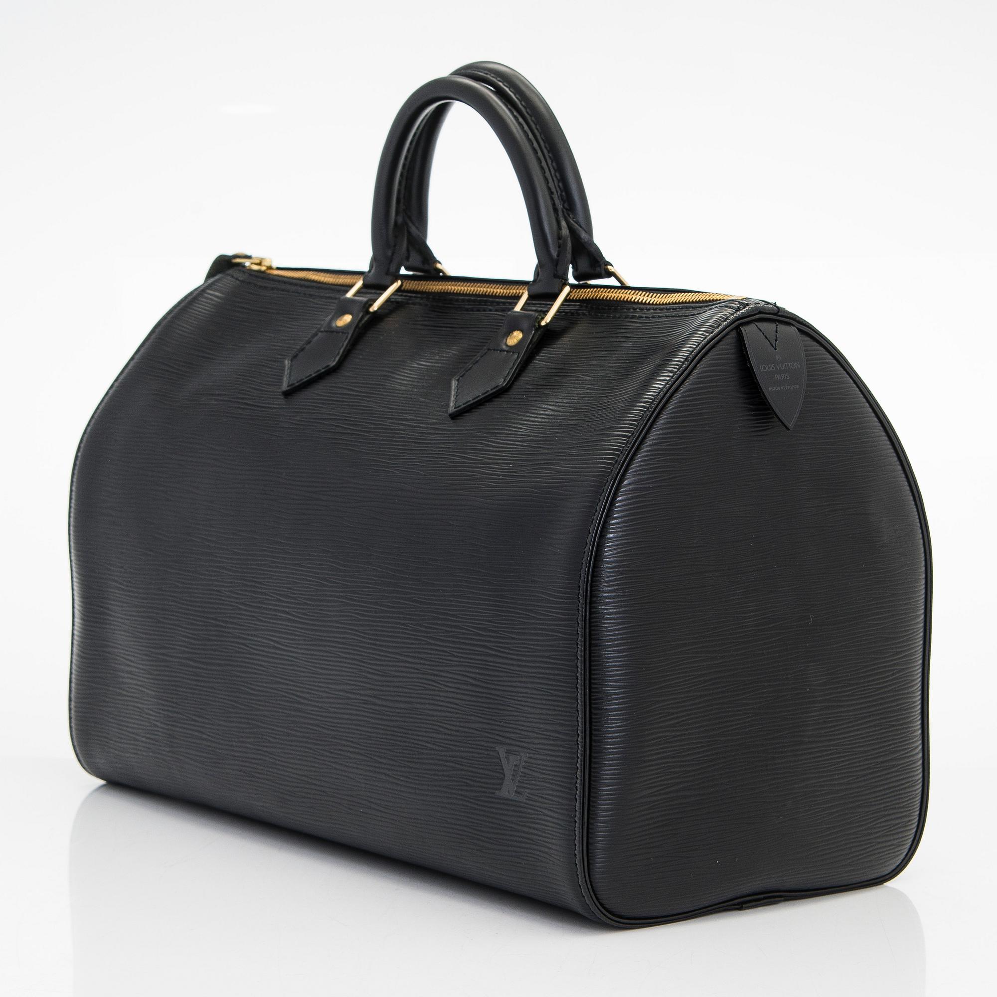 Louis Vuitton, "Epi Speedy 35", väska.