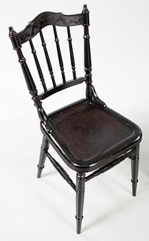STOLAR, 4 st, sannolikt Småland, 1900-talets första hälft.