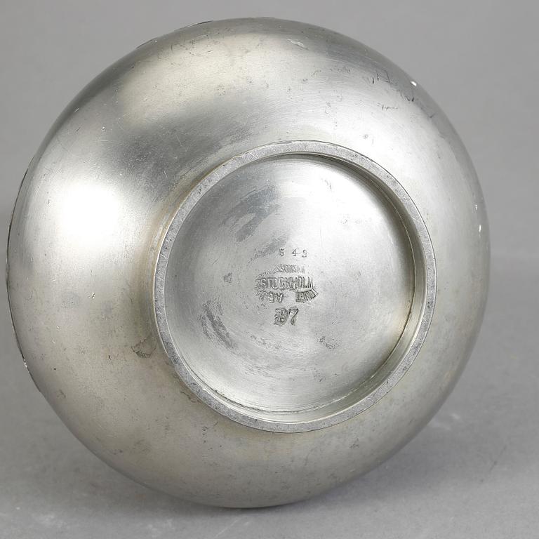 VAS, jugend, tenn, 1906, AB. Gamla Santessonska Tenngjuteriet, Stockholm.