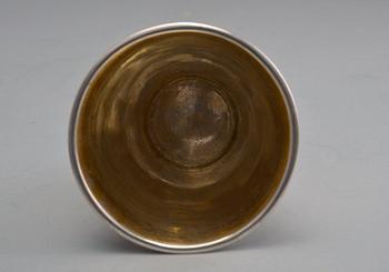 BÄGARE, silver. Bengt Collin Uppsala 1764. Vikt 53 g.