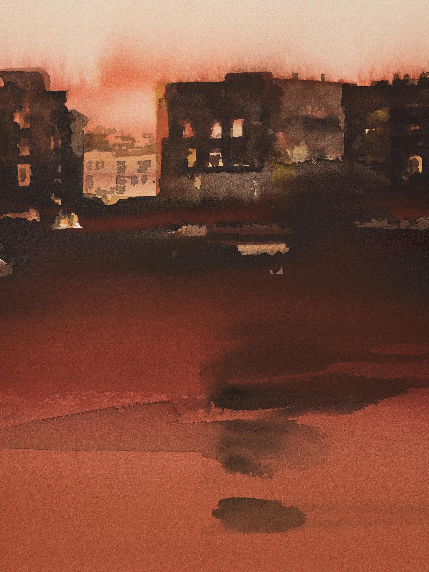 Lars Lerin, Untitled.