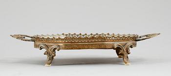 SPEGELBRICKA, mässing, 1800-tal.