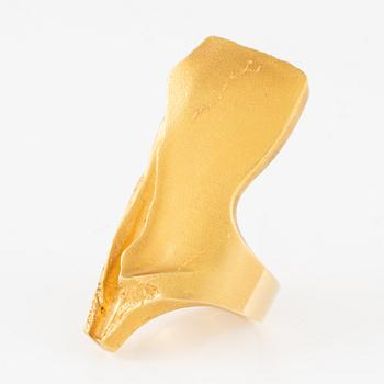 Björn Weckström ring "Sormusten herra" 18K gold, for Lapponia.