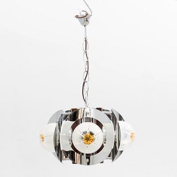 Chandelier, Mazzega, Murano, Italy, second half of the 20th century.