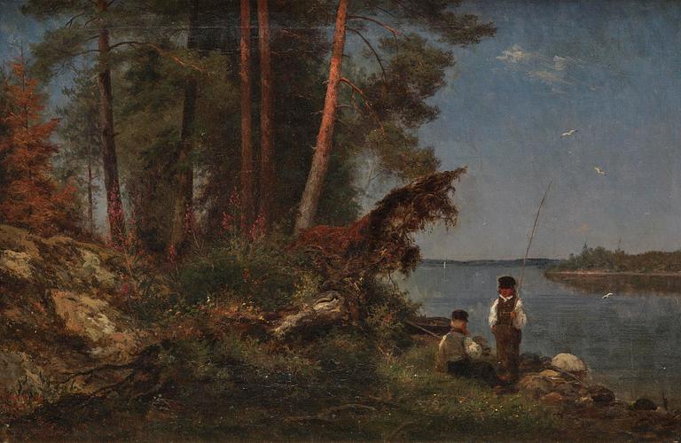 Fredrik Ahlstedt, Metande pojkar.