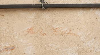 HERTHA HILLFON, skulptur, keramik, signerad a tergo.