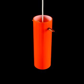 TAKLAMPA, Uno och Östen Kristiansson, Luxus, Vittsjö, 1900-talets andra hälft. Höjd ca 30 cm.