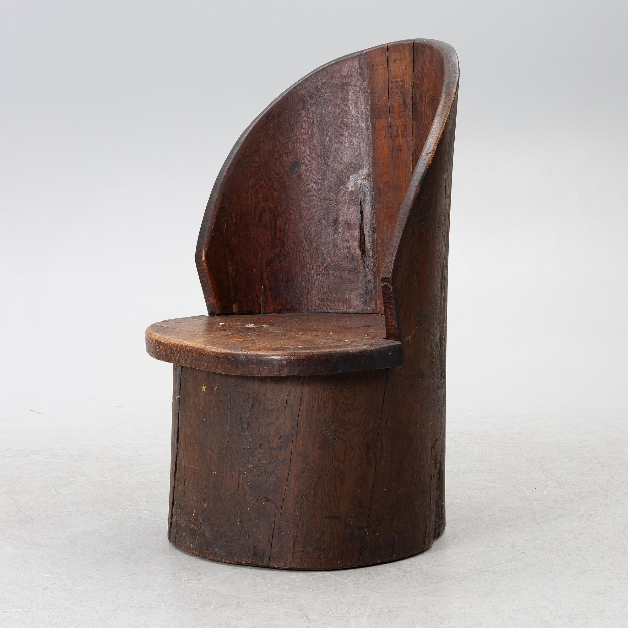 Chair, early 20th century.