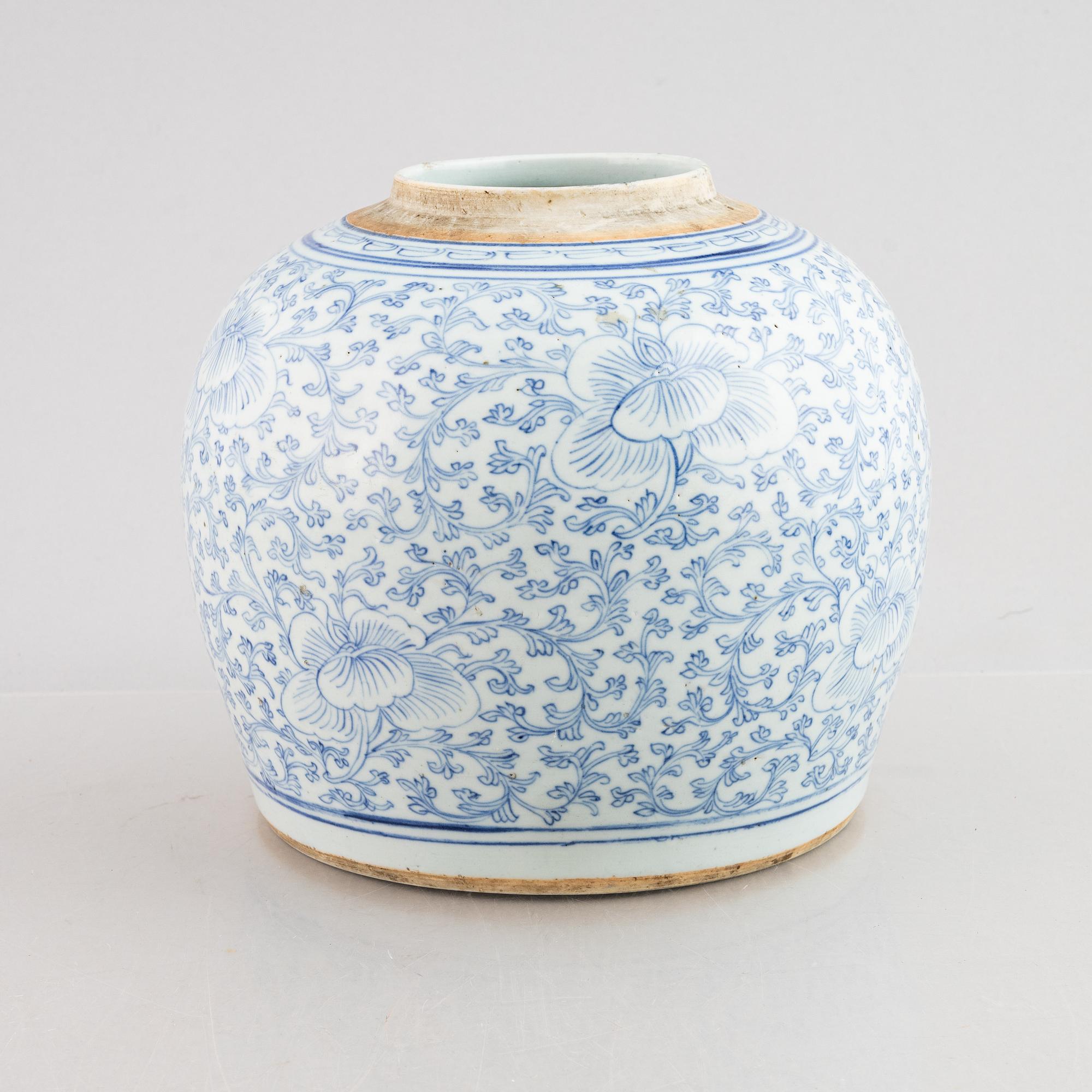 Bojan, porslin, Kina, 1800-tal.