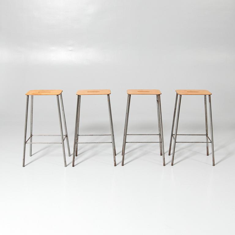 Bar stools, 4, “Adam”, Frama, Denmark, 2000s.