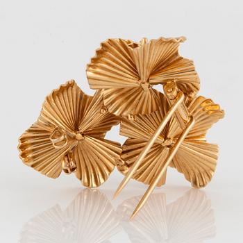 Cartier brosch 14K guld.
