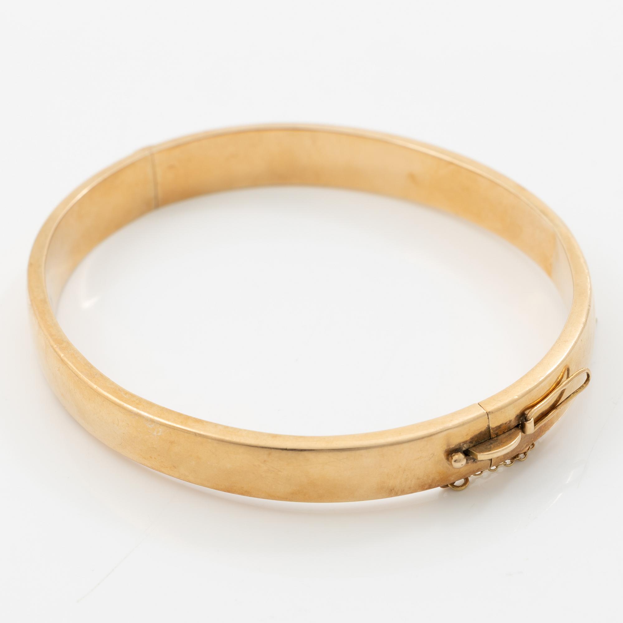 Bangle, 14K gold, Helsinki 1960.