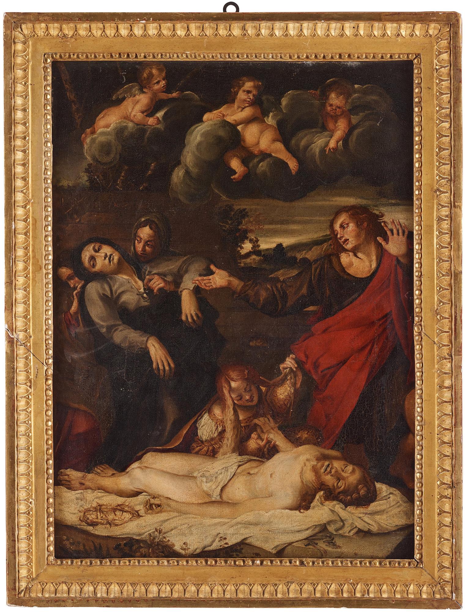 Italiensk skola, 1600-tal, Gravläggningen.