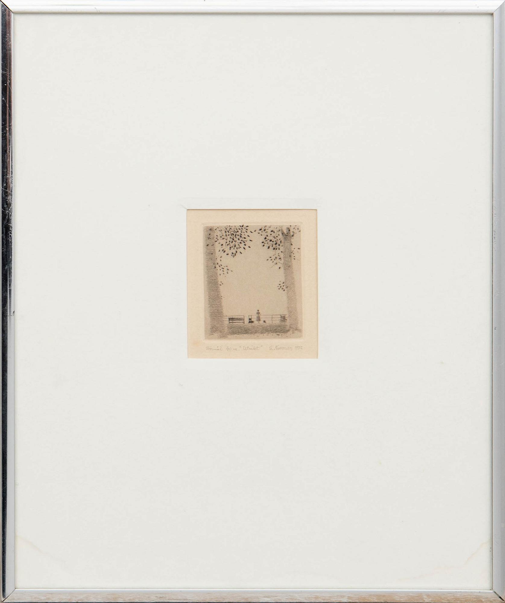 Gunnar Norrman, "Utsikt"  och "Liten sjö".