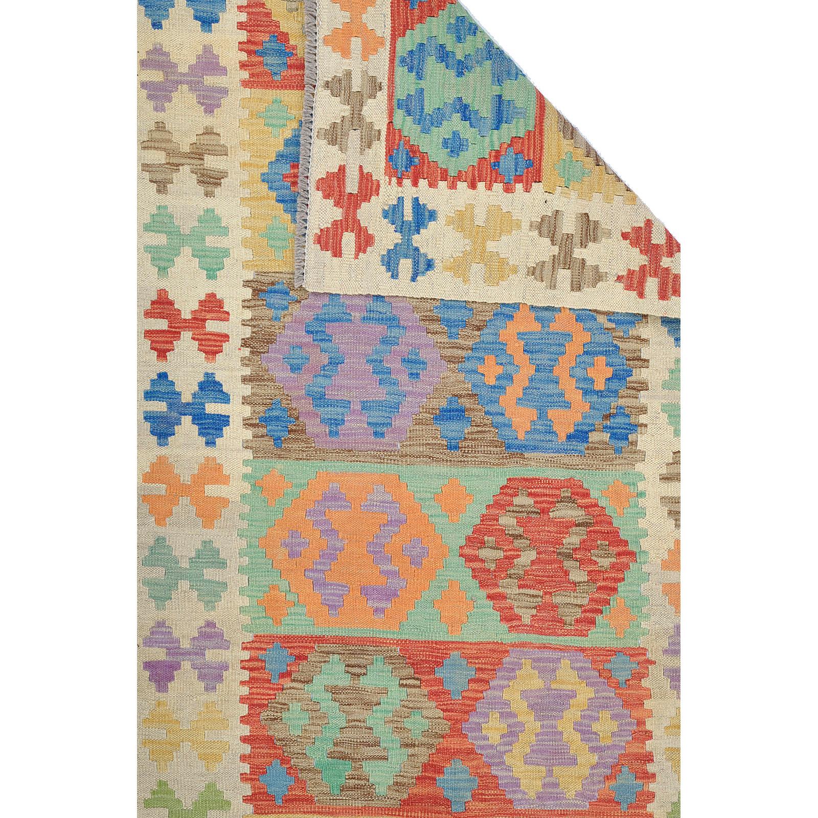 A runner, kilim, ca 301 x 91 cm.