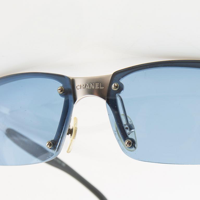 Chanel, sunglasses.