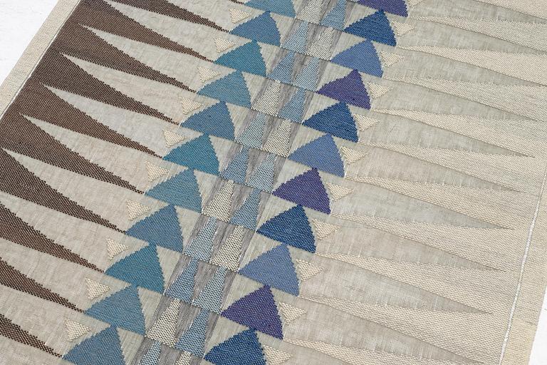 Kerstin Mauritzson, a drape, flat weave, c. 220 x 139 cm, unsigned.