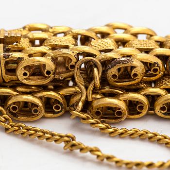 Armband, 14K guld, Moskva, Ryssland.