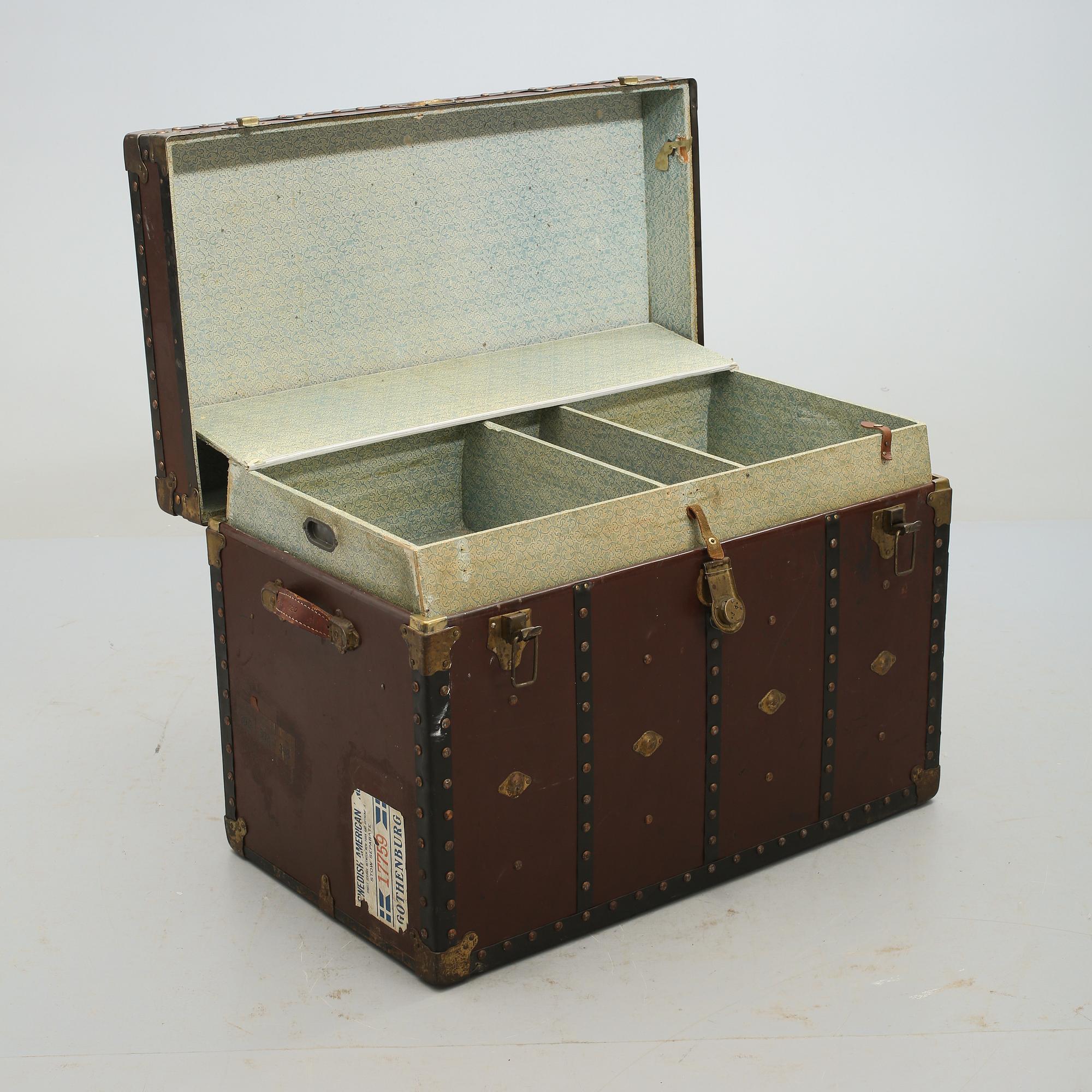 KOFFERT, Multnomah Baggageman Proof, Portland, omkring år 1900.
