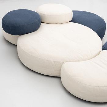 Piero Lissoni, modulsoffa, "Pasticca", Living Divani, Italien, efter 2010.