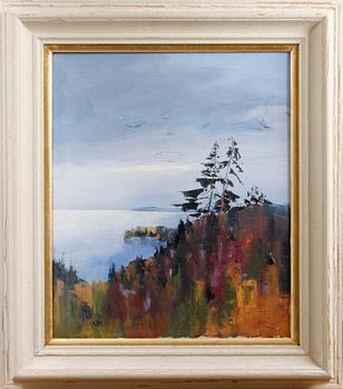 Axel Lind · LIND, AXEL, olja på duk, sign.