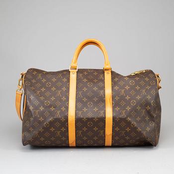 LOUIS VUITTON, 'Monogram Keepall Bandouliere 50'.