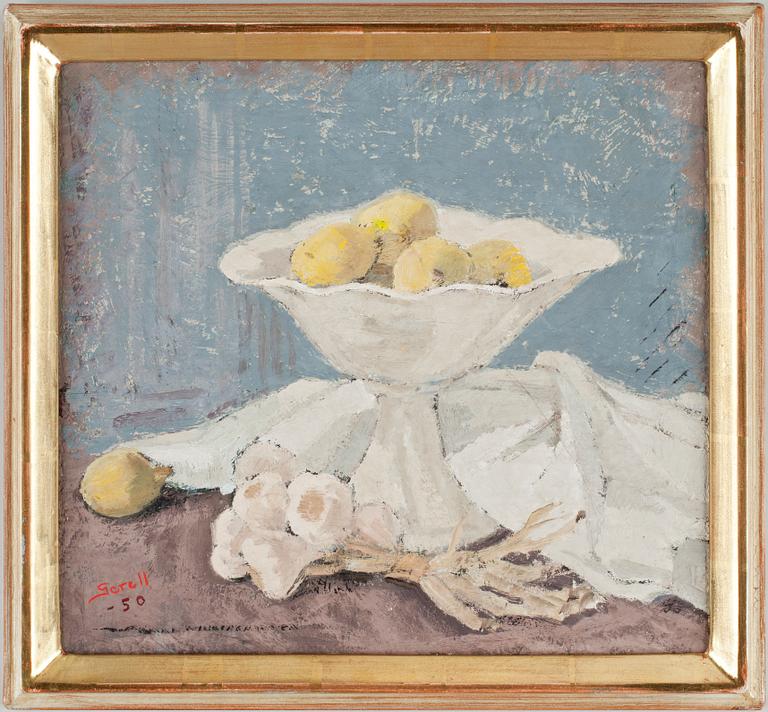 GRETA GERELL, sign och dat -50. Olja på duk.