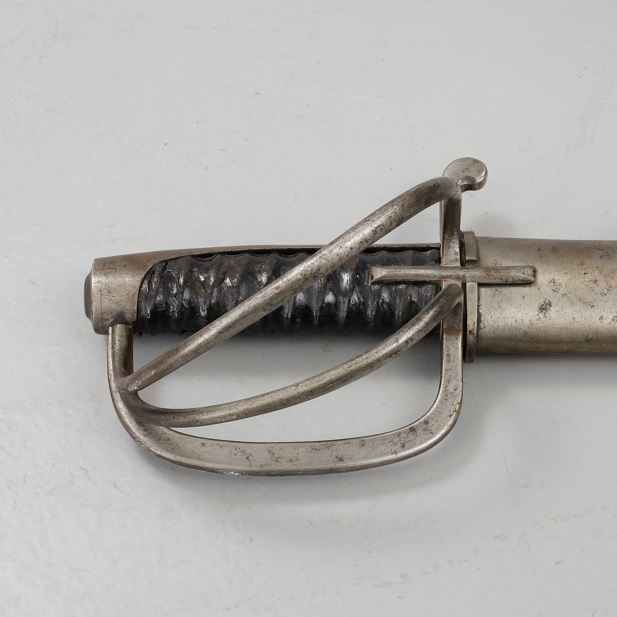 MANSKAPSSABEL, m/1825. Svensk, för kavalleri.