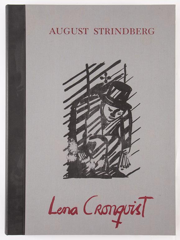 LENA CRONQVIST, portfolio with 30 lithographs in colour, signed 112/170.