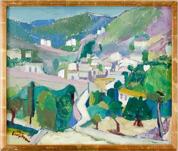 OLLE CARLSTRÖM, olja på duk, sign. och dat. -47.