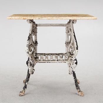 Trädgårdsbord, 1900-talets första hälft.