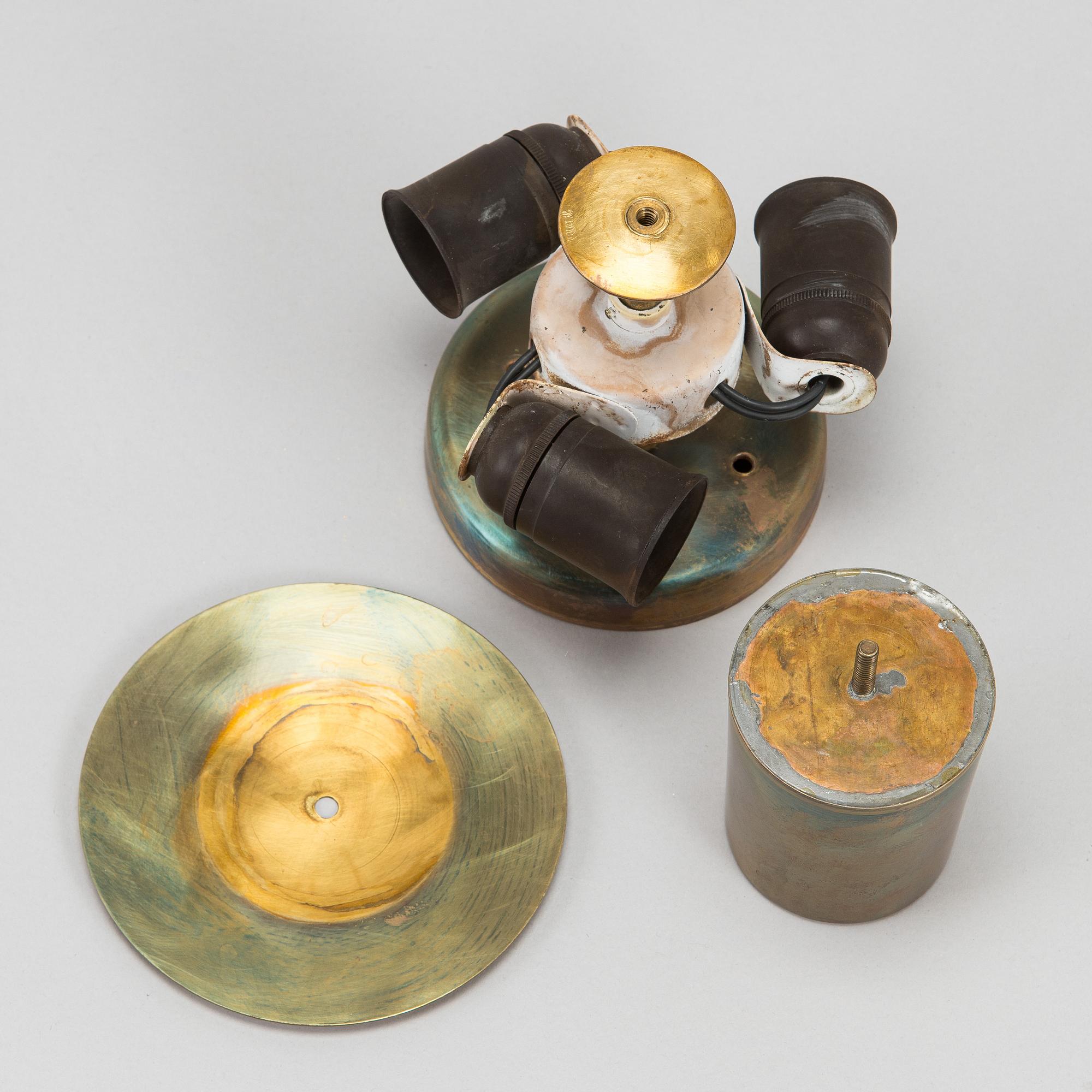 Paavo Tynell, A ceiling light for Taito. Made to order 1950.