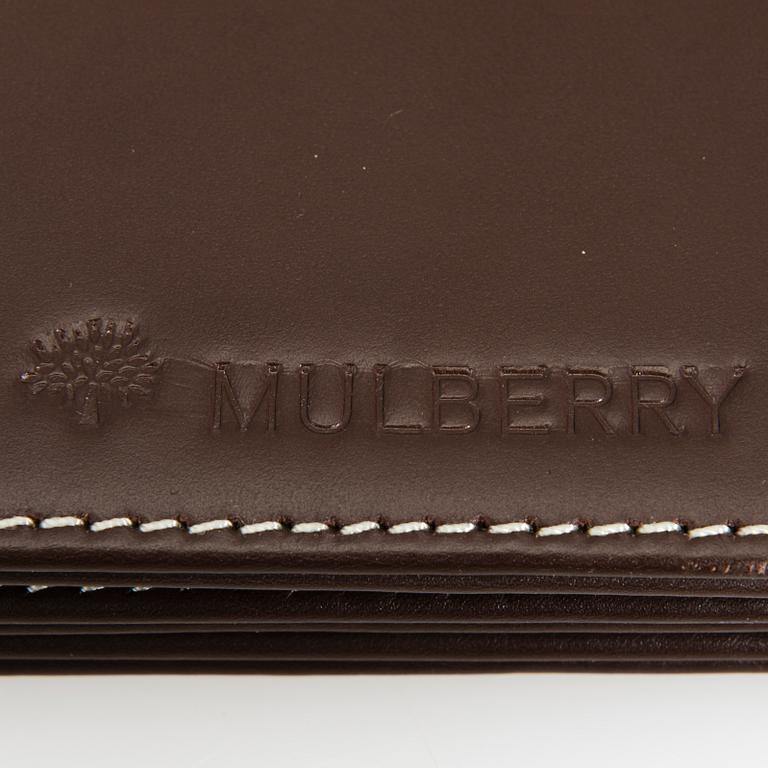 MULBERRY, KÄSINEET, VALOKUVAKEHYS ja LOMPAKKO.